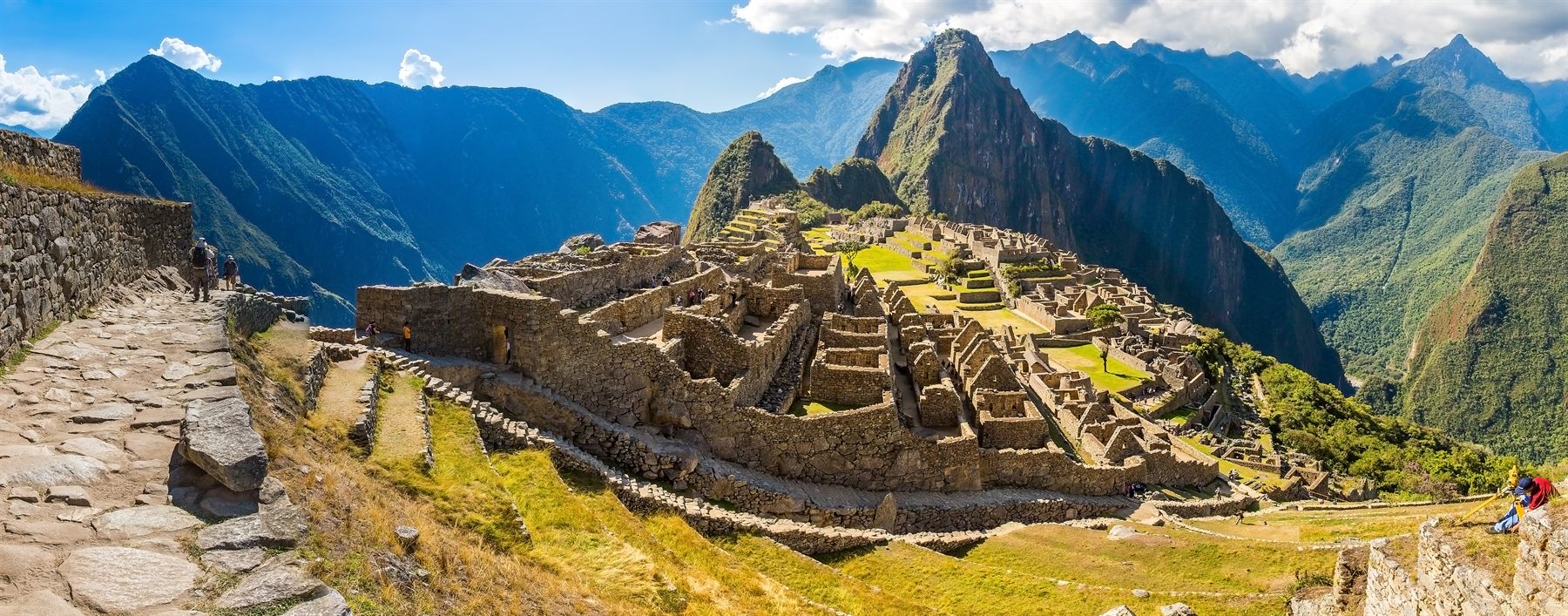 The Inca ruins of Machu Picchu in the Andes, a common add-on to a Peru Amazon cruise